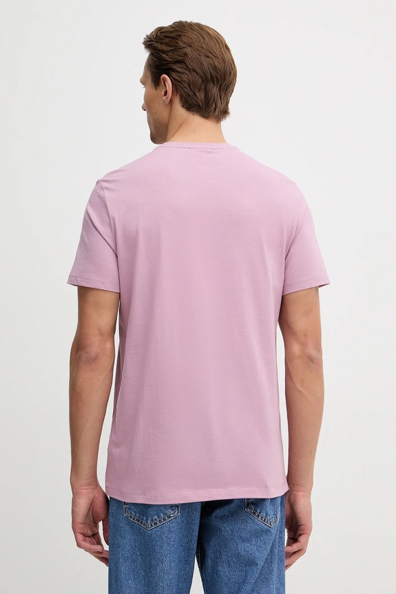 Îmbrăcăminte Calvin Klein Jeans tricou bărbătesc bumbac LV04RD254G violet