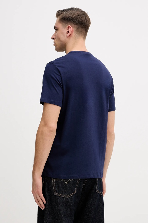 Ruházat Calvin Klein Jeans t-shirt férfi pamut LV04RD254G sötétkék