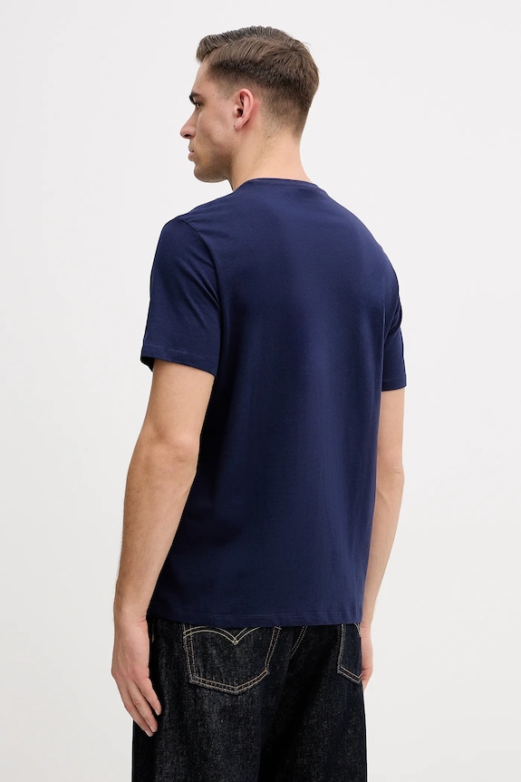 Ruházat Calvin Klein Jeans t-shirt férfi pamut LV04RD254G sötétkék