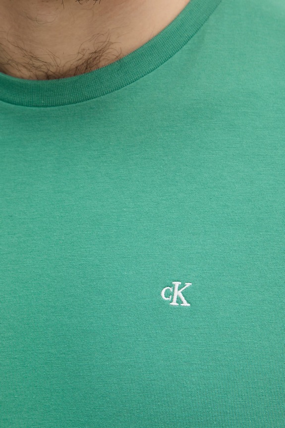 Calvin Klein Jeans tričko pánske bavlnené LV04RD254G zelená
