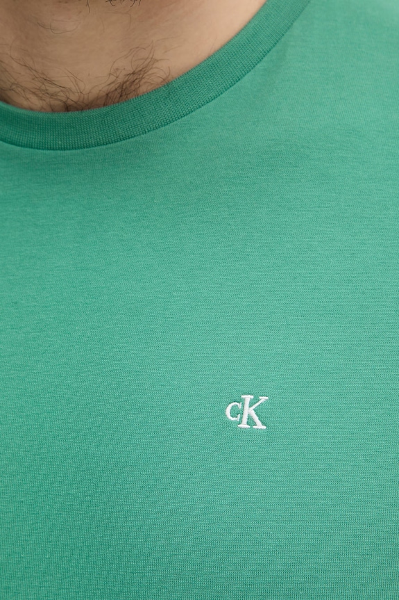 Calvin Klein Jeans tričko pánske bavlnené LV04RD254G zelená