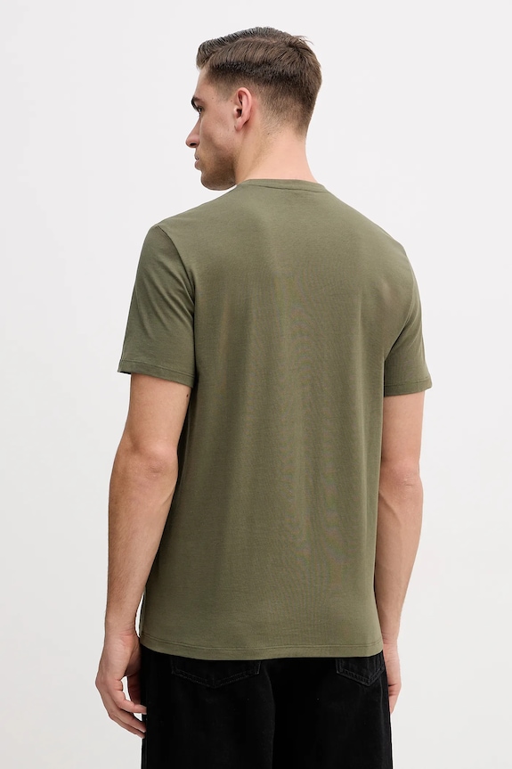 Ρούχα Calvin Klein Jeans t-shirt Ανδρικό βαμβακερό LV04RD254G πράσινο