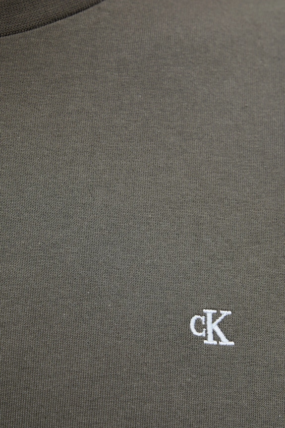 Calvin Klein Jeans t-shirt da uomo in cotone grigio LV04RD254G