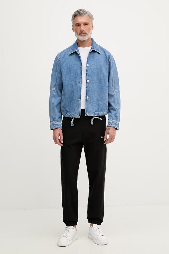 Calvin Klein Jeans tričko pánske bavlnené 2-pak LV04RD248G biela SS26