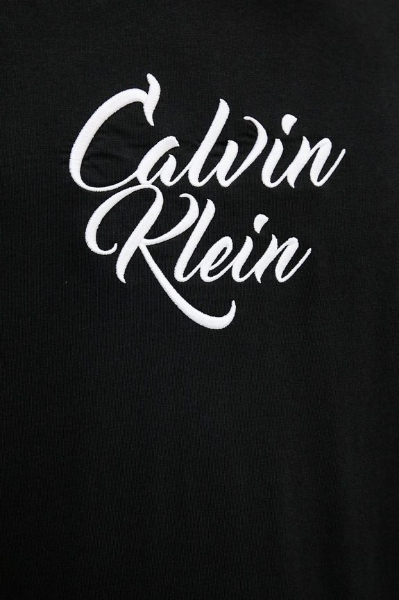 Βαμβακερό μπλουζάκι Calvin Klein Jeans LV04RD801G μαύρο