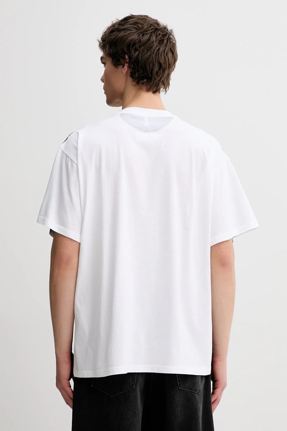 Дрехи Памучна тениска MM6 Maison Margiela SH2GC0029.M20048.100 бял