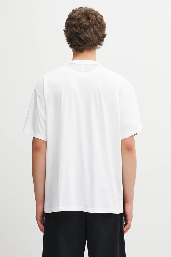 Одежда Хлопковая футболка MM6 Maison Margiela SH2GC0029.M20048.100 белый