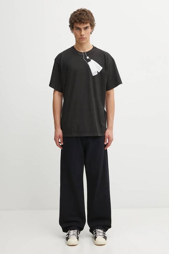 Хлопковая футболка MM6 Maison Margiela SH2GC0029.M20048.100 белый
