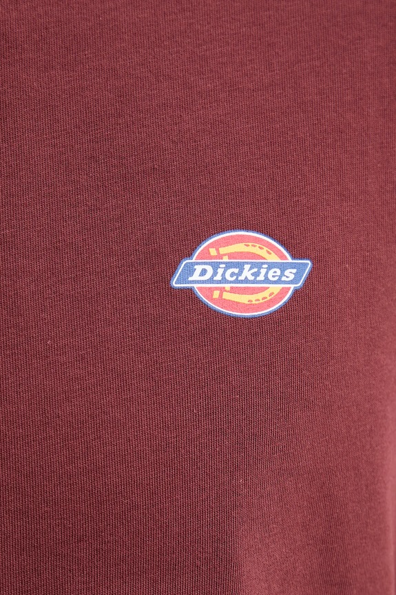 Bavlnené tričko Dickies DK0A4XDB. červená