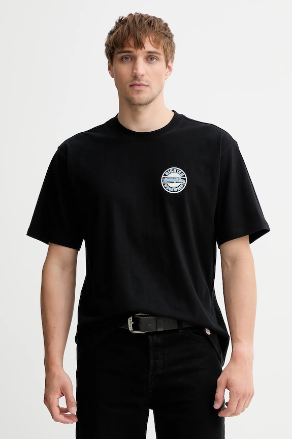 Ρούχα Βαμβακερό μπλουζάκι Dickies DK0A87QL μαύρο
