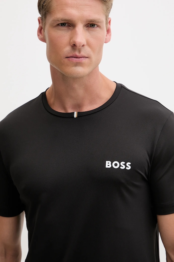 BOSS Green tricou Tee TOC negru 50543328