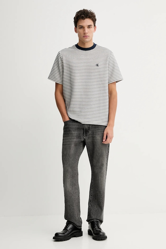 Μπλουζάκι Calvin Klein LV04LD204G σκούρο μπλε SS26