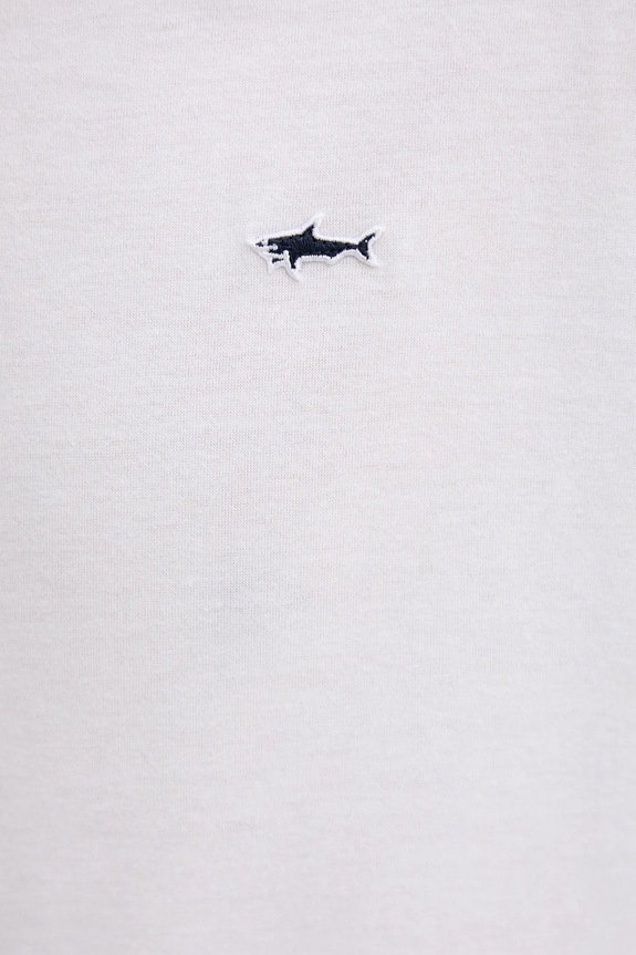 Paul&Shark tricou din bumbac Knitwear alb 99311005