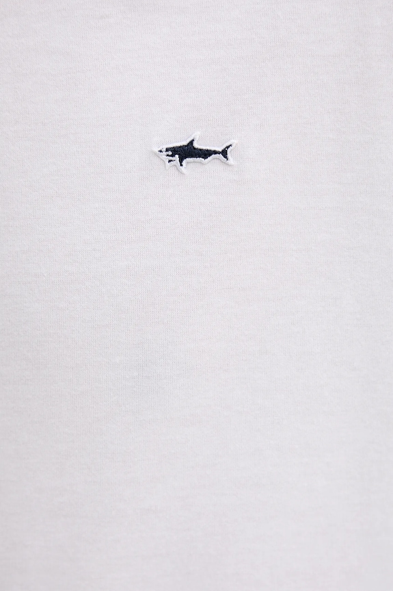 Paul&Shark tricou din bumbac Knitwear alb 99311005