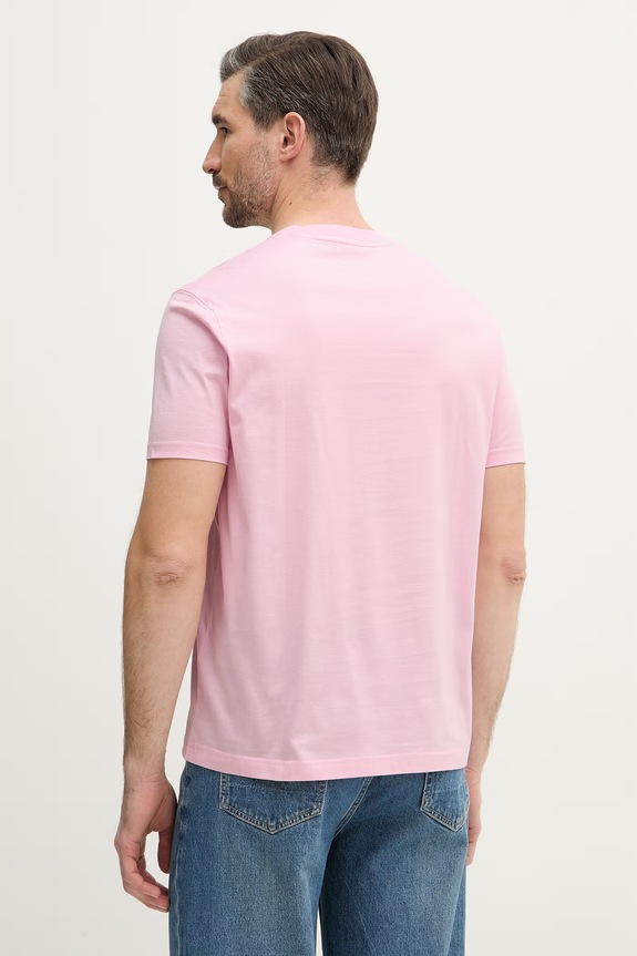 Oblačila Bombažna kratka majica Paul&Shark Knitwear 99311005 roza