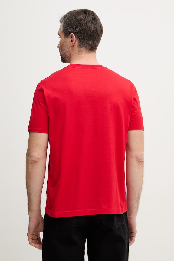 Ρούχα Βαμβακερό μπλουζάκι Paul&Shark Knitwear 99311005 κόκκινο