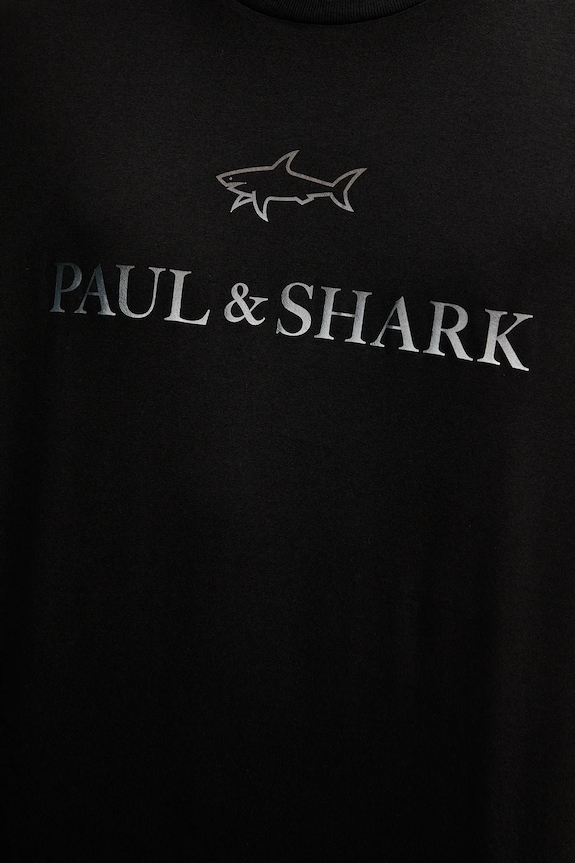 Paul&Shark tricou din bumbac Knitwear 99311007 negru