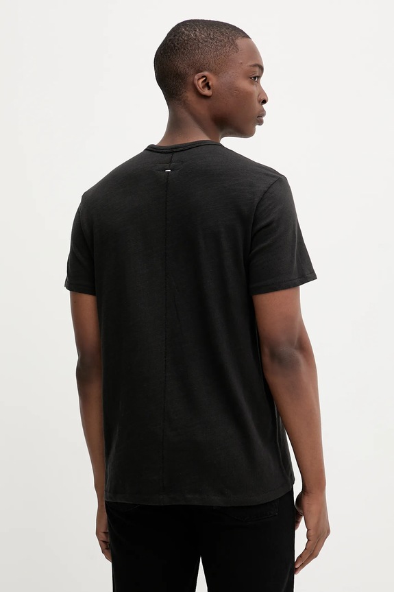 Ρούχα Βαμβακερό μπλουζάκι Rag & Bone RF3825FT2GM μαύρο