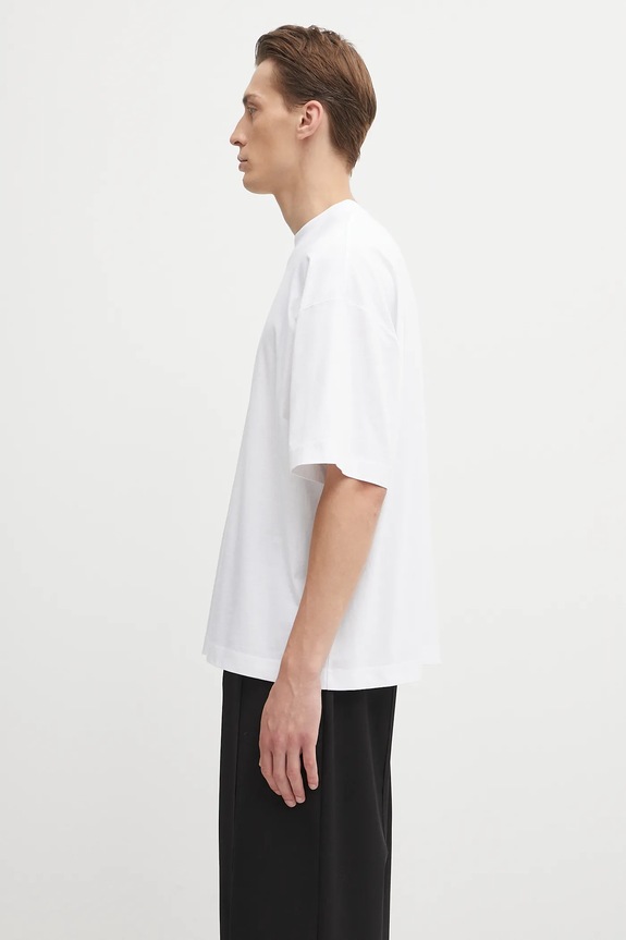 Бавовняна футболка VETEMENTS Bats Logo Regular UH76TR650W білий AW25