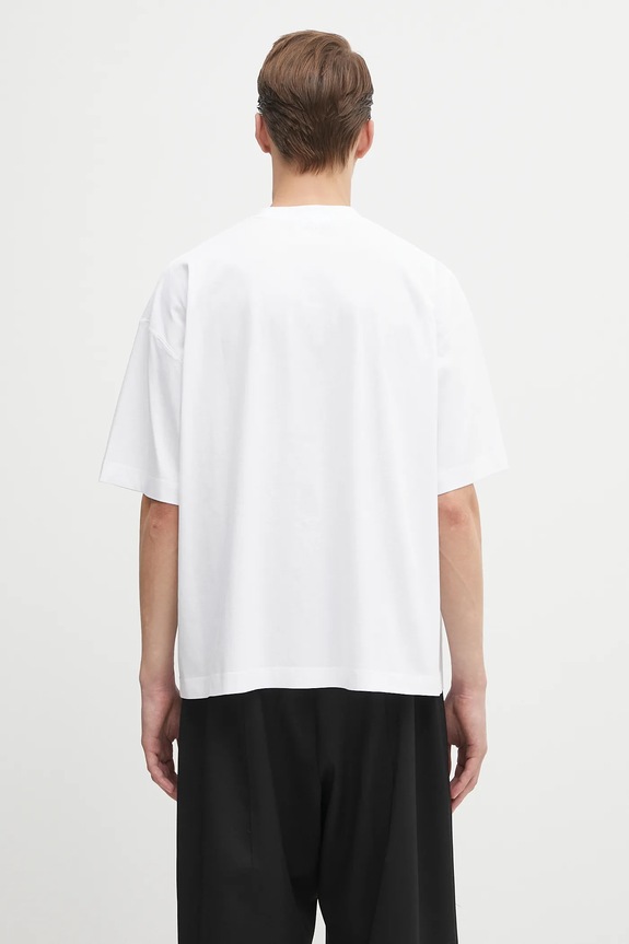 Одяг Бавовняна футболка VETEMENTS Bats Logo Regular UH76TR650W білий
