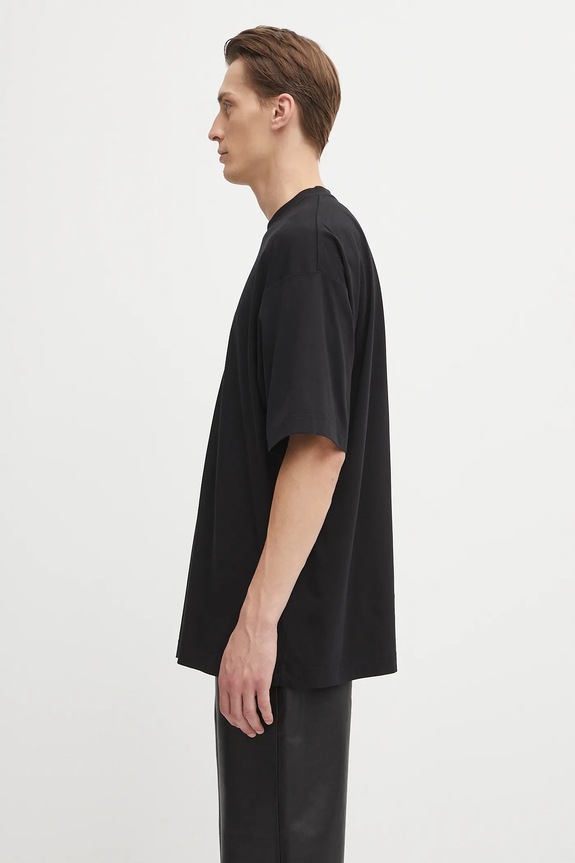 VETEMENTS cotton t-shirt Logo Regular UH76TR100B black AW25