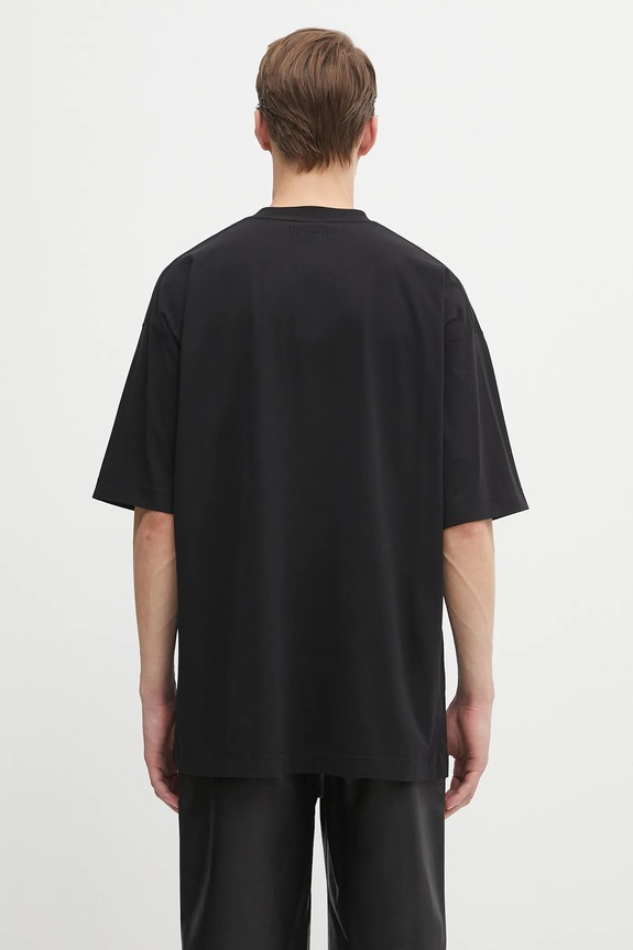 Clothing VETEMENTS cotton t-shirt Logo Regular UH76TR100B black