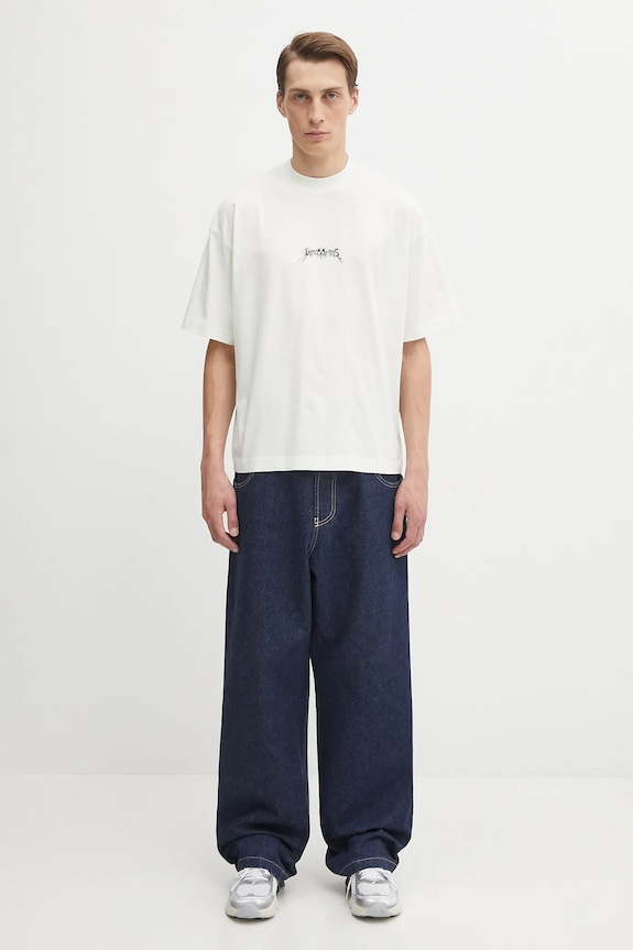 VETEMENTS cotton t-shirt Metal Logo Regular UH76TR600I