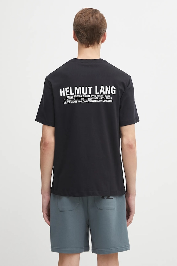 Oblečenie Bavlnené tričko Helmut Lang P04HM507 čierna