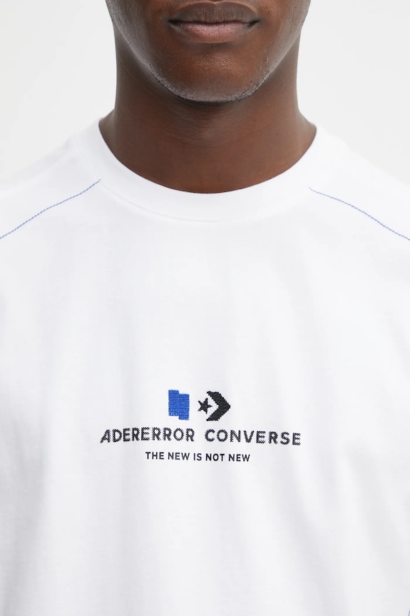 Converse cotton t-shirt Converse x Ader Error white 10028709.A01