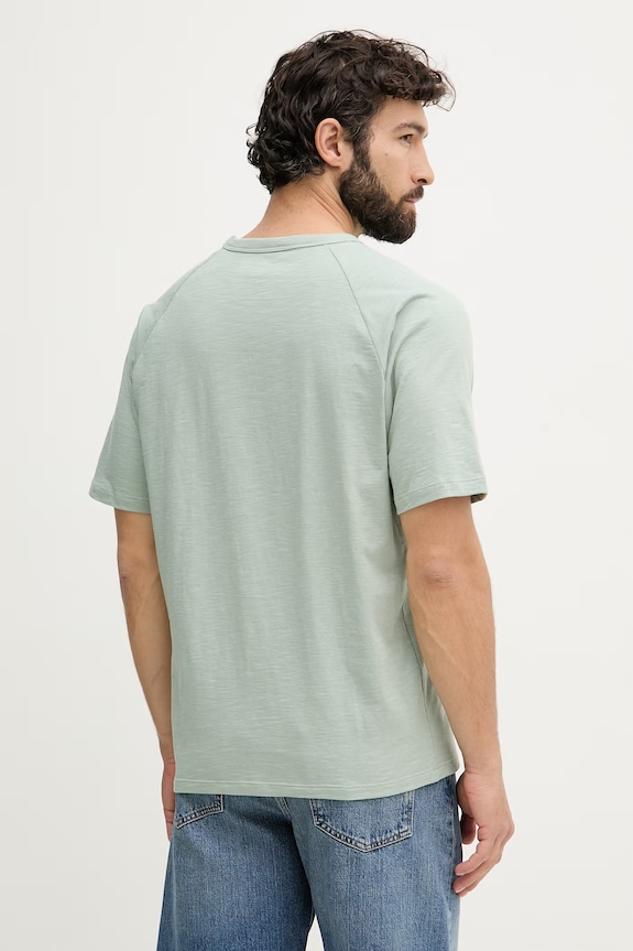 Îmbrăcăminte Tommy Hilfiger tricou bărbătesc din bumbac UM0UM03605 verde