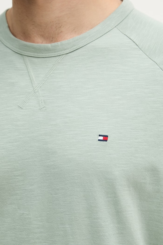 Tommy Hilfiger tricou bărbătesc din bumbac UM0UM03605 verde