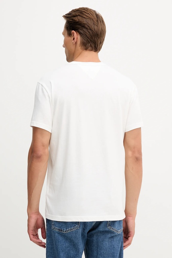 Ρούχα Βαμβακερό μπλουζάκι Tommy Hilfiger x SAIL GP MW0MW41419 λευκό