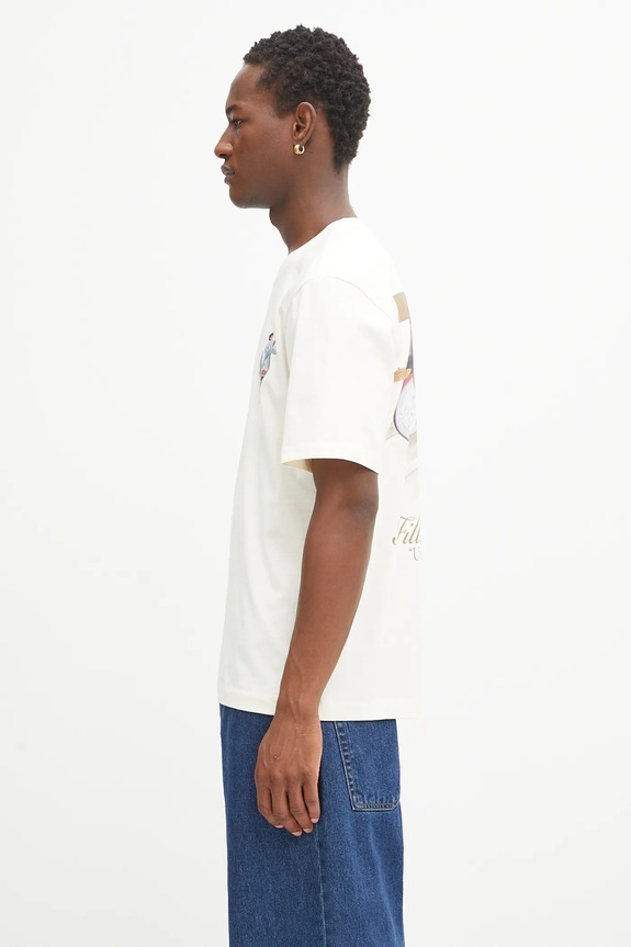 Filling Pieces t-shirt in cotone Band 422520500238 beige SS26