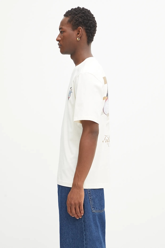 Filling Pieces t-shirt in cotone Band 422520500238 beige SS26