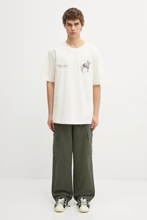 Filling Pieces tricou din bumbac Band 422520500238 bej