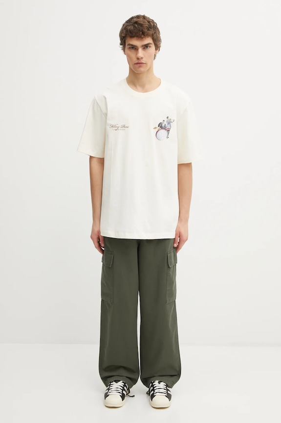 Filling Pieces tricou din bumbac Band 422520500238 bej
