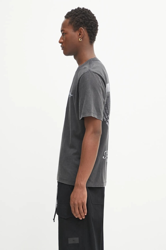 Filling Pieces t-shirt in cotone Vinyl 422520500240 grigio AW25