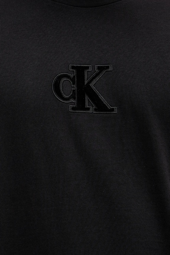 Calvin Klein Jeans t-shirt bawełniany LV04RD253G czarny