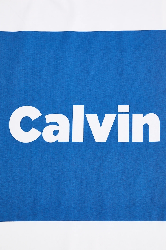 Bavlnené tričko Calvin Klein Jeans LV04RD813G biela