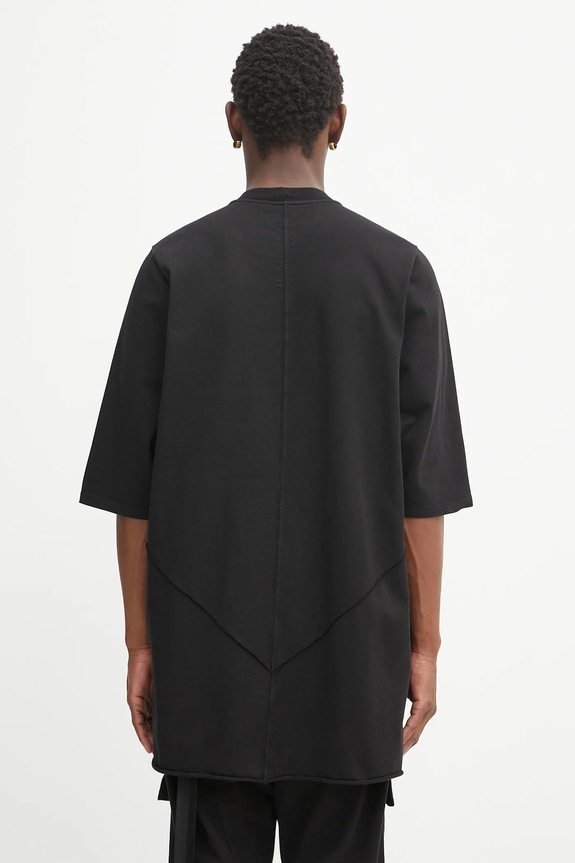 Odzież Rick Owens DRKSHDW t-shirt bawełniany Jumbo Ss T DU02E7274.RIGET2 czarny