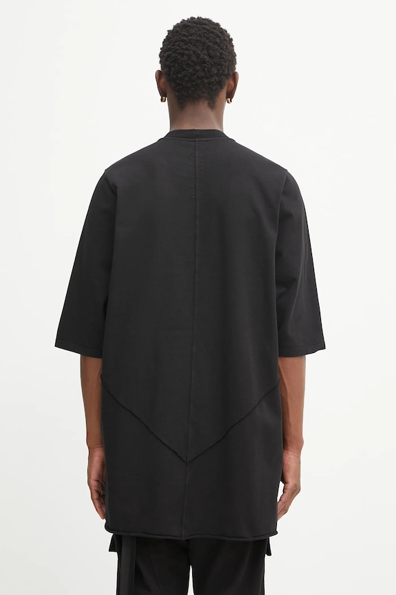 Odzież Rick Owens DRKSHDW t-shirt bawełniany Jumbo Ss T DU02E7274.RIGET2 czarny