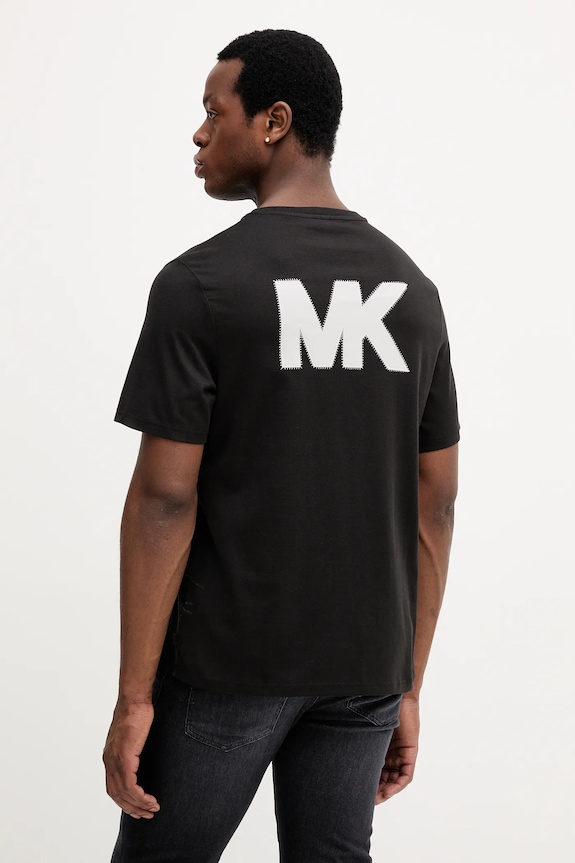 Ruházat Michael Kors pamut póló CF552PT1V2 fekete