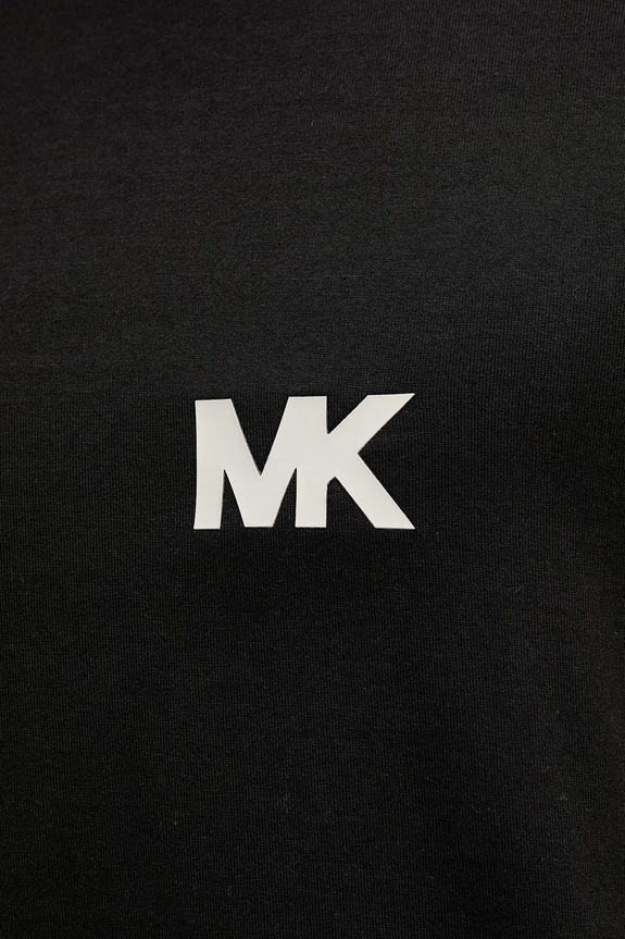 Michael Kors pamut póló CF552PT1V2 fekete