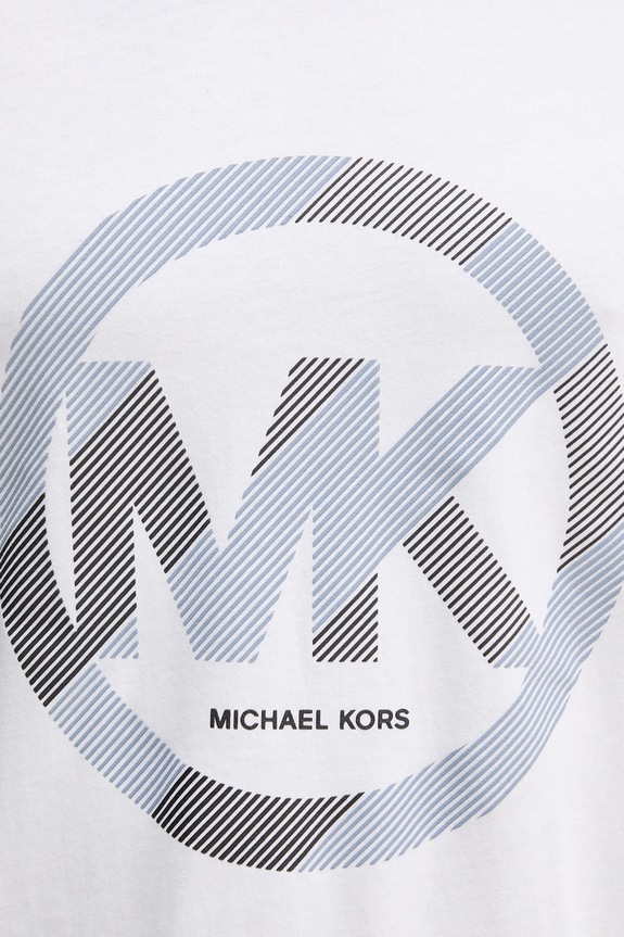 Michael Kors t-shirt bawełniany CF552TWFV4 biały