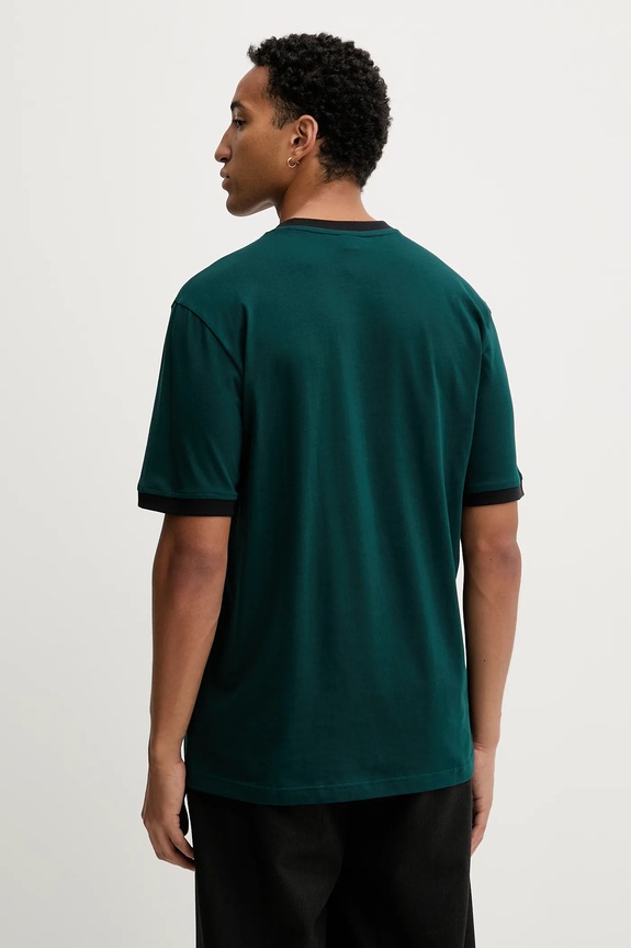 Odjeća Pamučna majica adidas Originals Adicolor loose 2000s JX1513 zelena