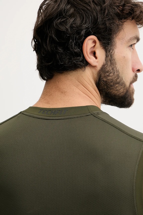 Tréningové tričko adidas Performance Techfit Compression JX2565 zelená