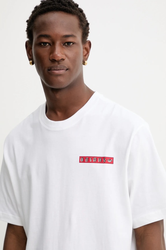 adidas Originals tricou din bumbac Graphic alb JX3094