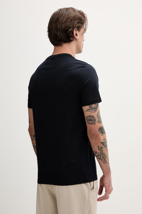 Oblečenie Bavlnené tričko Fred Perry M1600V tmavomodrá