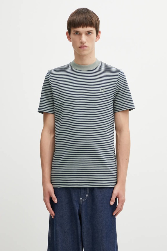 Fred Perry cotton t-shirt regular green M6581