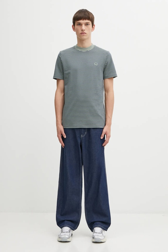 Fred Perry cotton t-shirt M6581 green